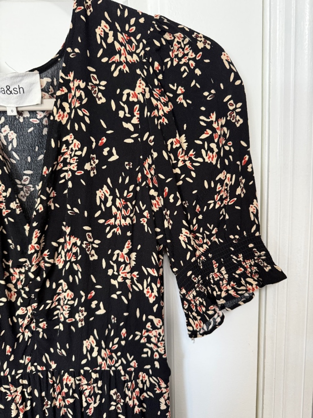 ba&sh Vika Ruffled Midi Dress - Picture 6 of 8